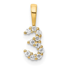 Load image into Gallery viewer, LB LUXURY - The Milestone Diamond Number Charm Necklace
