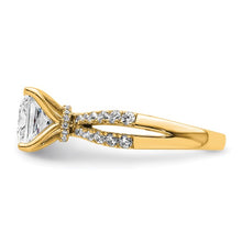 Load image into Gallery viewer, PERRIE - Double Band Princess cut Diamond Ring
