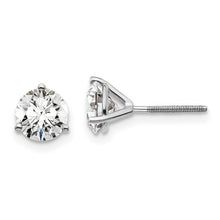 Load image into Gallery viewer, RENEE - Round Diamond Stud Earrings  II
