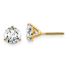 Load image into Gallery viewer, RENEE - Round Diamond Stud Earrings  II
