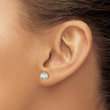 Load image into Gallery viewer, RENEE - Round Diamond Stud Earrings  II
