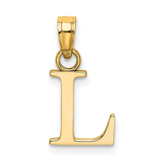 LB LUXURY - The Milestone Letter Charm Pendant