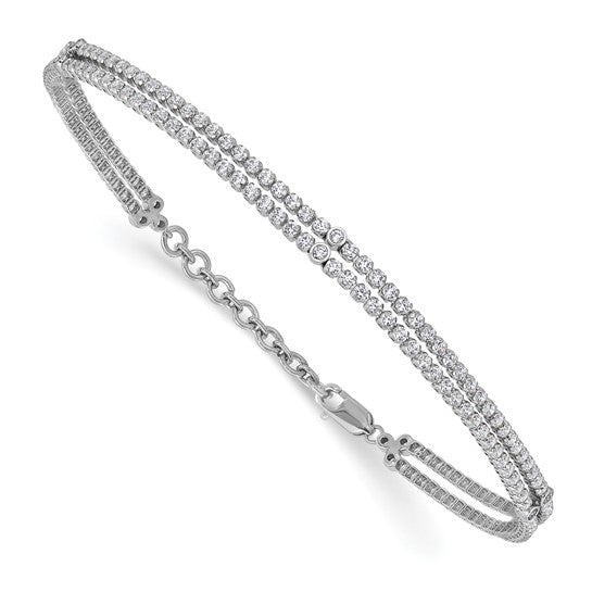 SCARLETT - Double Diamond Tennis Bracelet