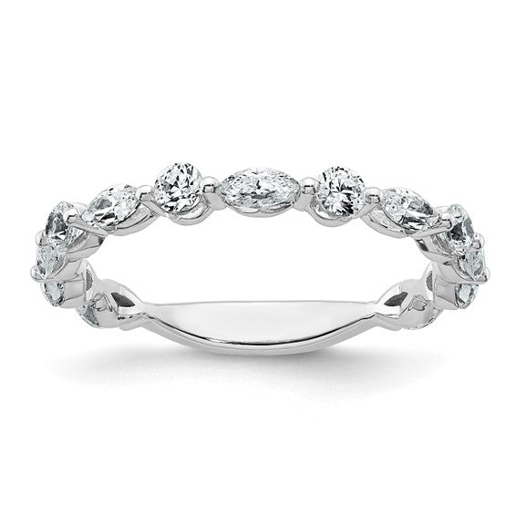 ANNETTE - Marquise and Round Eternity Diamond Ring