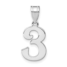 Load image into Gallery viewer, LB LUXURY - The Milestone Number Charm Necklace
