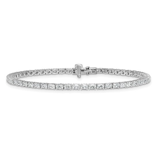 LAURETTA - The Oval Diamond Tennis Bracelet