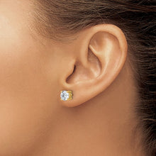 Load image into Gallery viewer, RENEE - Round Diamond Stud Earrings  II
